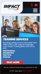 Mobile Screenshot of impacttraining.ie